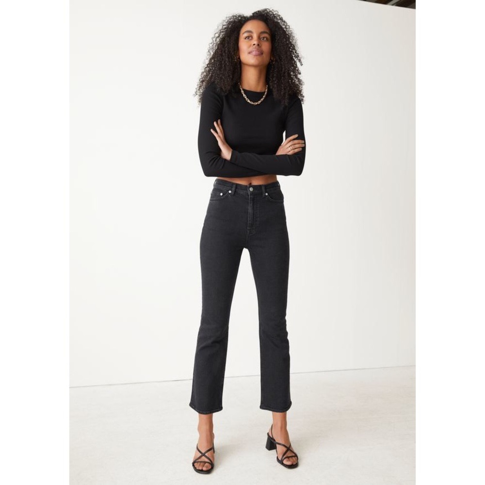 & Other Stories Mood Cut Cropped Jeans